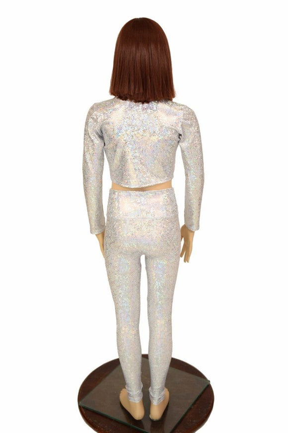 Girls Holo Leggings & Top Set - Coquetry Clothing