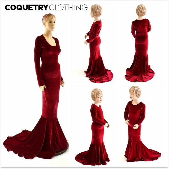 Girls La Muerta Gown - Coquetry Clothing