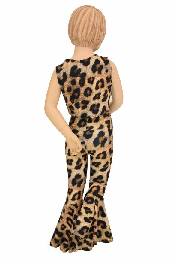 Girls Leopard Flares & Top Set - Coquetry Clothing