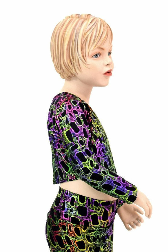Girls Long Sleeve Poisonous Top - Coquetry Clothing