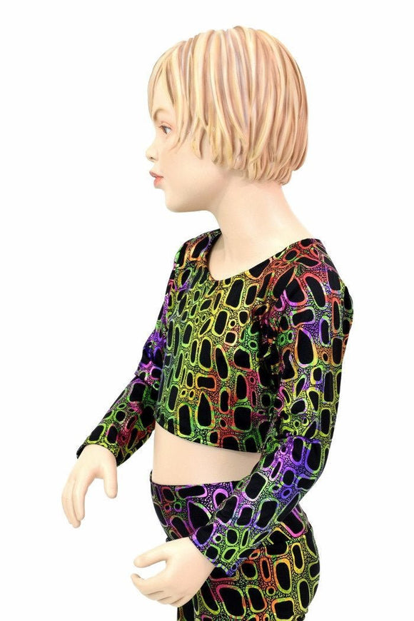 Girls Long Sleeve Poisonous Top - Coquetry Clothing