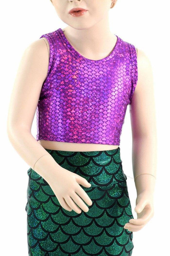 Girls Mermaid Skirt & Top Set - Coquetry Clothing