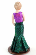 Girls Mermaid Skirt & Top Set - 3