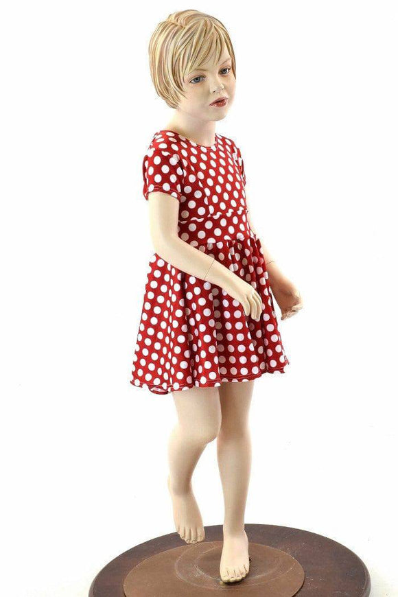Girls Minnie Skater Dress - Coquetry Clothing