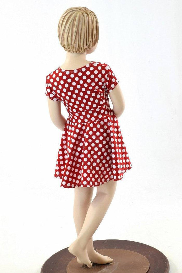 Girls Minnie Skater Dress - Coquetry Clothing