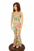 Girls Neon Flux Flares & Top Set - Coquetry Clothing