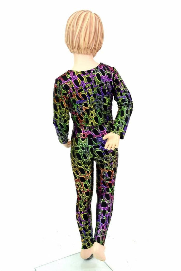 Girls Poisonous Leggings & Top Set - Coquetry Clothing