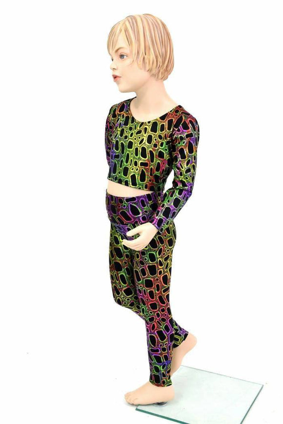 Girls Poisonous Leggings & Top Set - Coquetry Clothing