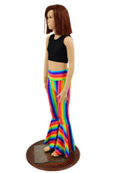 Girls Rainbow Bell Bottom Flares - Coquetry Clothing