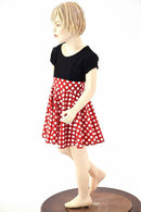 Girls Retro Minnie Skater Dress - Coquetry Clothing