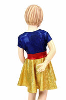 Girls Snowy Princess Skater Dress - Coquetry Clothing