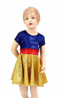 Girls Snowy Princess Skater Dress - Coquetry Clothing