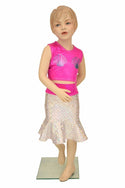 Girls "Splish" Mermaid Skirt & Top Set - 2
