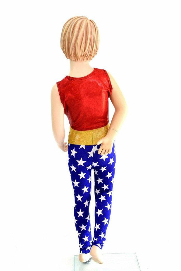 Girls Super Hero Leggings & Top Set - Coquetry Clothing