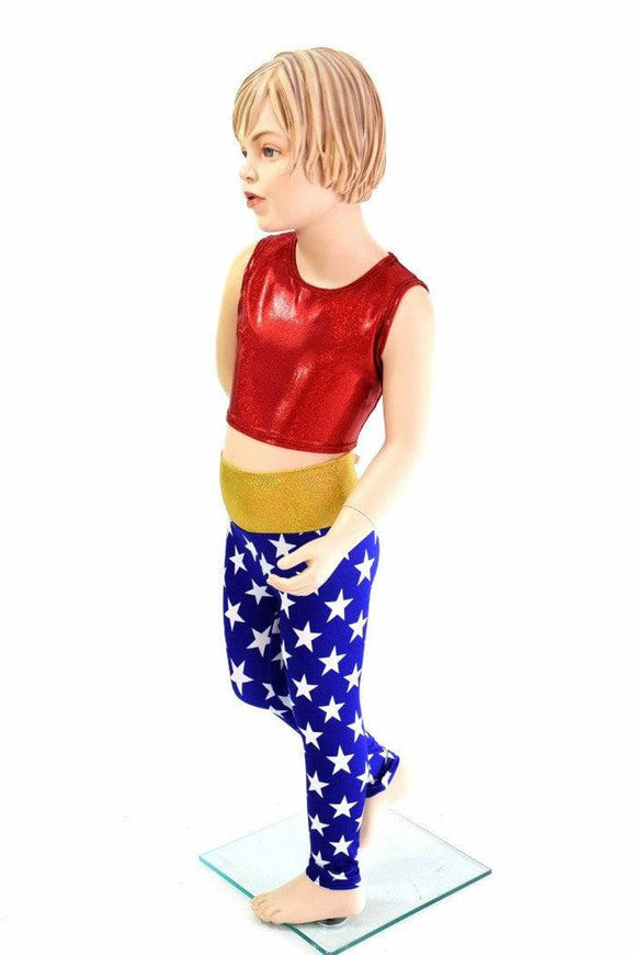 Girls Super Hero Leggings & Top Set - Coquetry Clothing