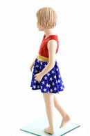 Girls Super Hero Skater Dress - Coquetry Clothing