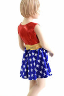 Girls Super Hero Skater Dress - Coquetry Clothing