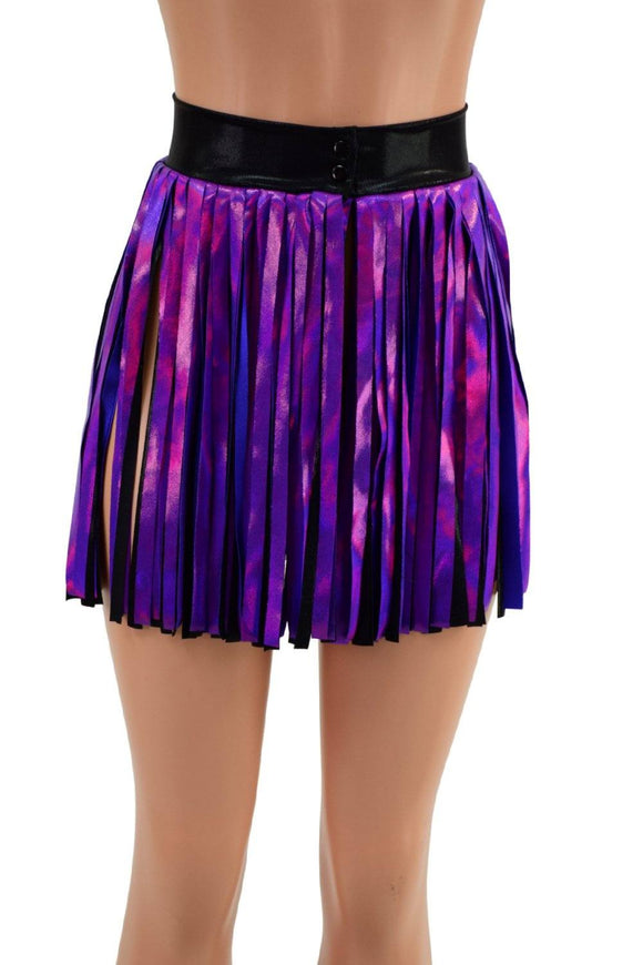 Gladiator Fringe Belt with Snap Waistband - Coquetry Clothing