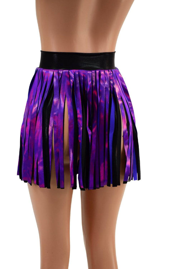 Gladiator Fringe Belt with Snap Waistband - Coquetry Clothing