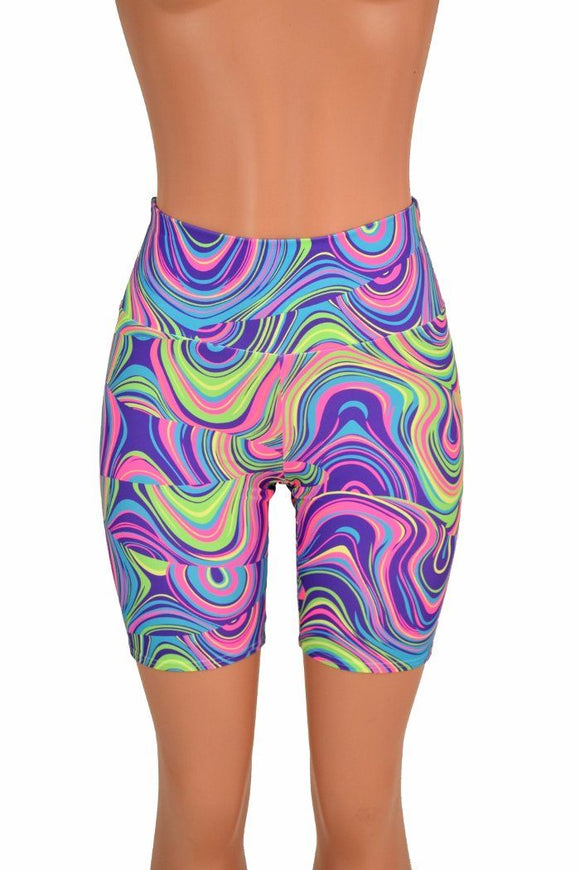 Glow Worm Bike Shorts - Coquetry Clothing