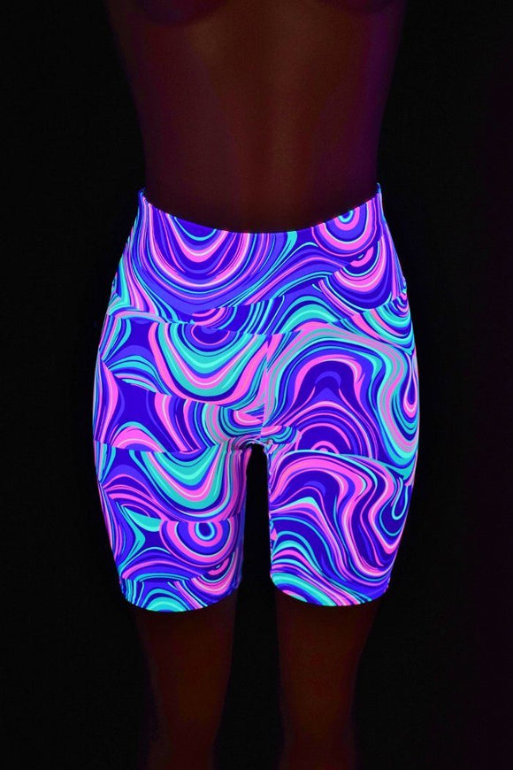Glow Worm Bike Shorts - Coquetry Clothing