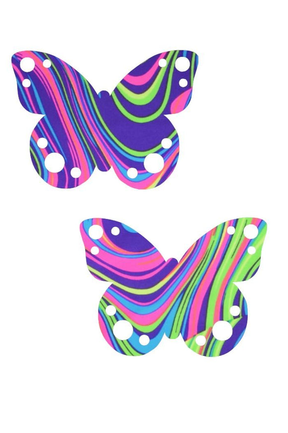 Glow Worm Butterfly Pasties - Coquetry Clothing
