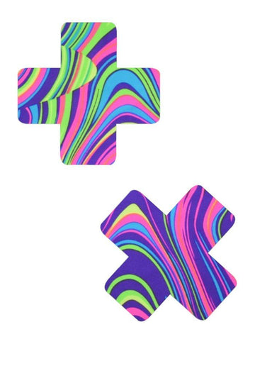 Glow Worm Cross Pasties - Coquetry Clothing
