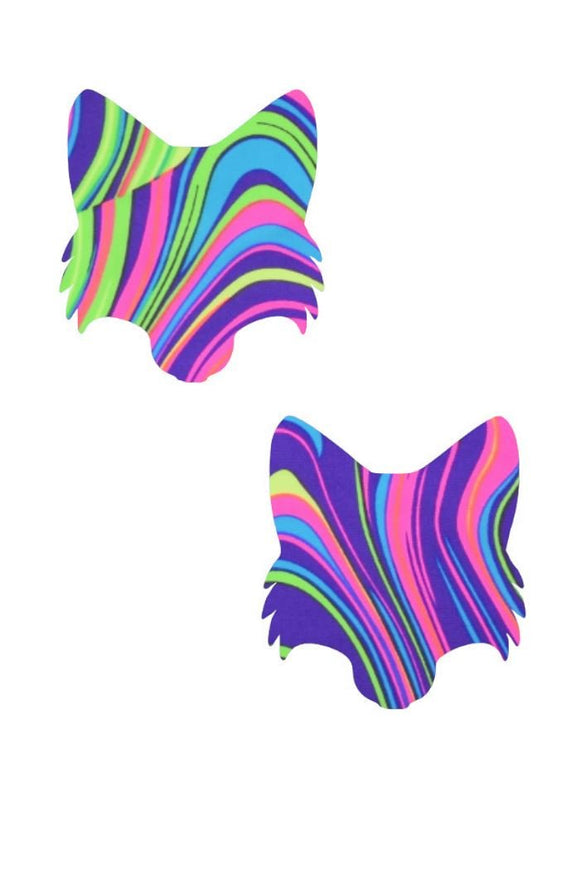 Glow Worm Fox Pasties - Coquetry Clothing