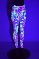 Glow Worm High Waist Leggings - Coquetry Clothing