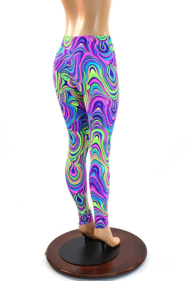 Glow Worm High Waist Leggings - 5