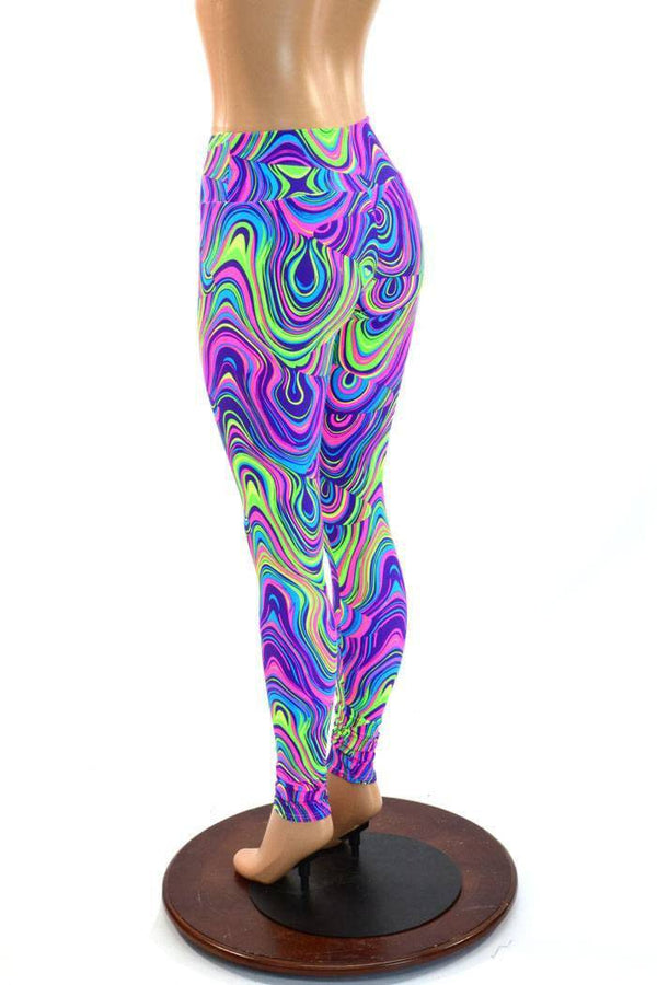 Glow Worm High Waist Leggings - 4