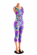 Glow Worm Neon Twist Back Jumpsuit - Coquetry Clothing