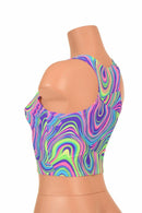 Glow Worm Racerback Crop Top - Coquetry Clothing