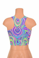 Glow Worm Racerback Crop Top - Coquetry Clothing