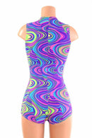 Glow Worm Sleeveless Romper - Coquetry Clothing