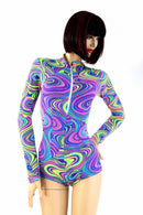 Glow Worm "Stella" Zipper Romper - Coquetry Clothing