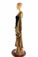 Gold Dragon Kimono Bolero - Coquetry Clothing