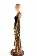 Gold Dragon Kimono Bolero - Coquetry Clothing