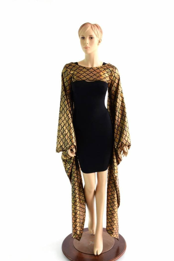 Gold Dragon Kimono Bolero - 1