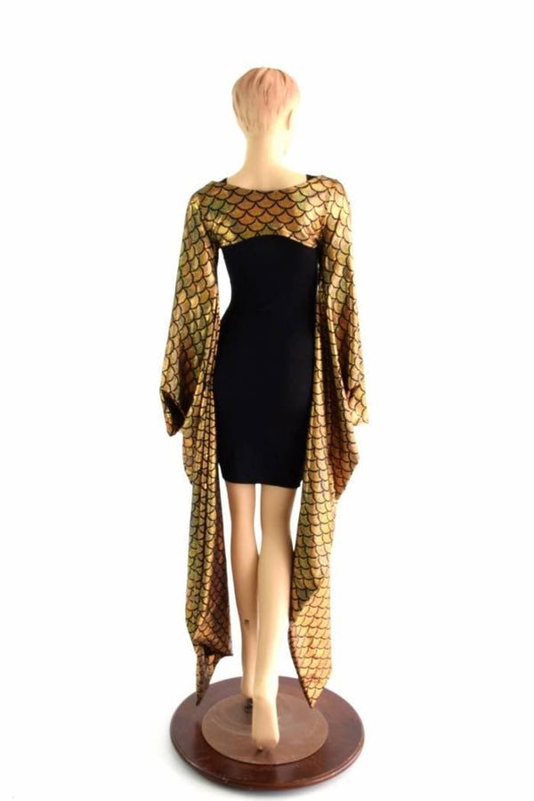 Gold Dragon Kimono Bolero - 4