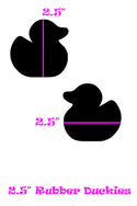 Gold Holographic Rubber Ducky Pasties - 2