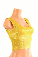 Gold Kaleidoscope Crop Tank - 3