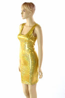 Gold Kaleidoscope Tank Dress - Coquetry Clothing