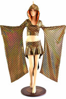 Gold Kimono Dragon Tail Set - Coquetry Clothing