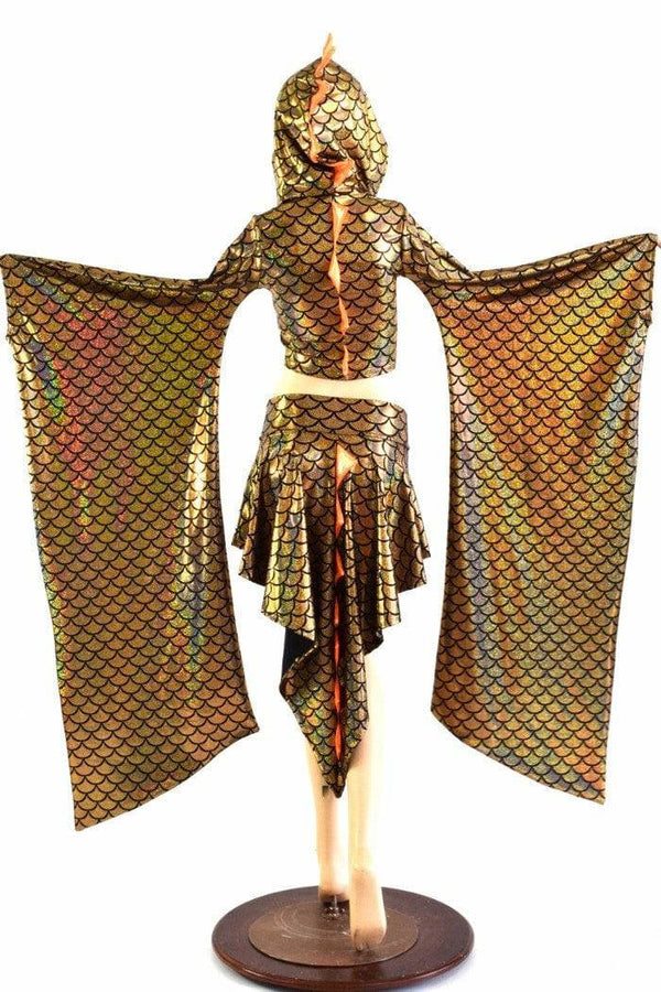 Gold Kimono Dragon Tail Set - 2