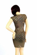 Gold Mermaid Dress - Coquetry Clothing