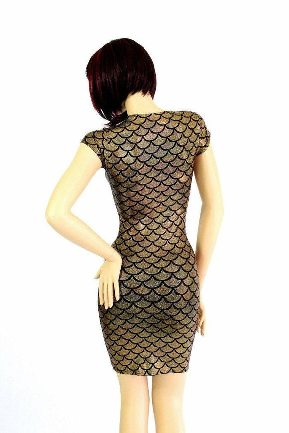Gold Mermaid Dress - Coquetry Clothing