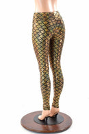 Gold Mermaid Leggings - Coquetry Clothing