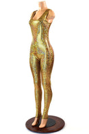 Gold Mermaid Tank Catsuit - Coquetry Clothing