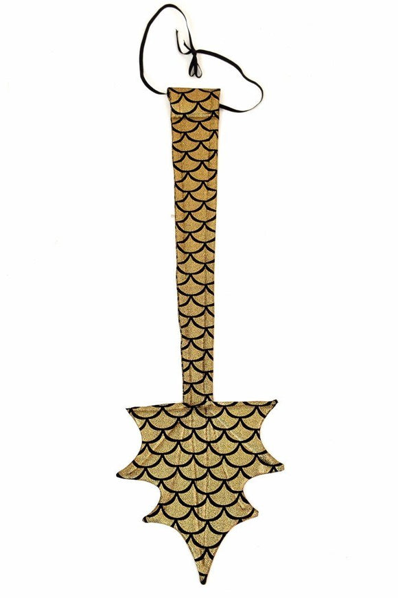 Gold Scale Wireless Dragon Tail - Coquetry Clothing
